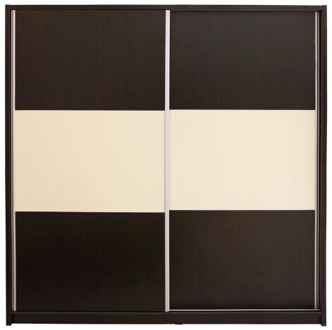 Dormitor Milano cu Pat Tapitat Wenge 140x200 cm